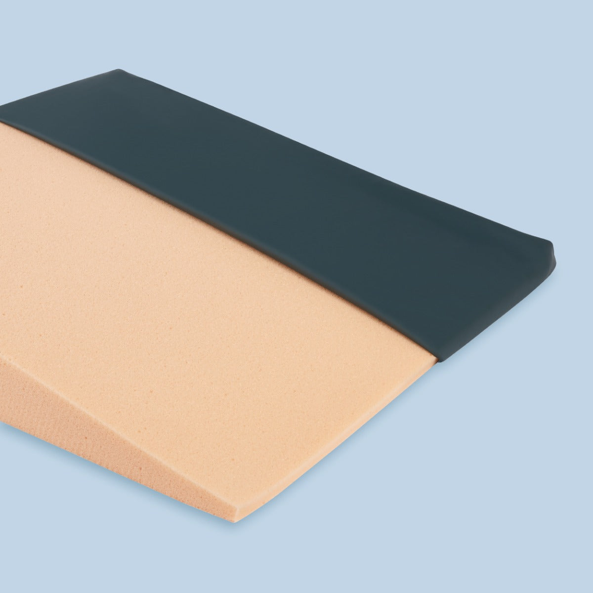 Therapeutic Pillow Single Heel Wedge - Heel Support Wedge Pillow