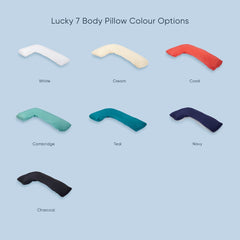 Therapeutic Pillow Lucky 7 Body Pillow - Full Support Pregnancy Pillow