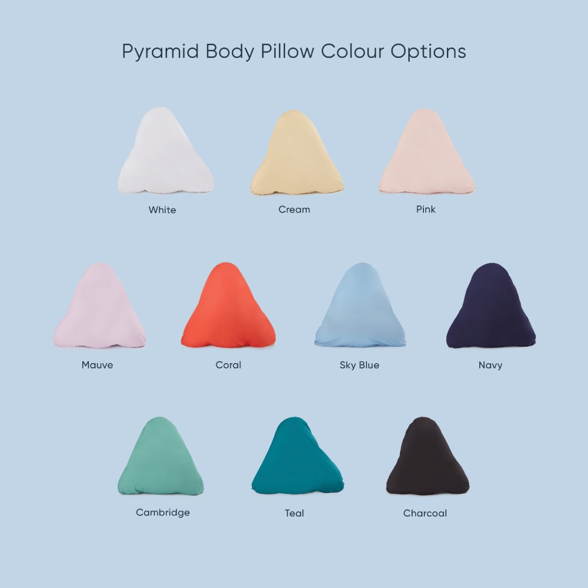 Therapeutic Pillow Pyramid Body Pillow - Best for Reading, Relaxing and Positioning