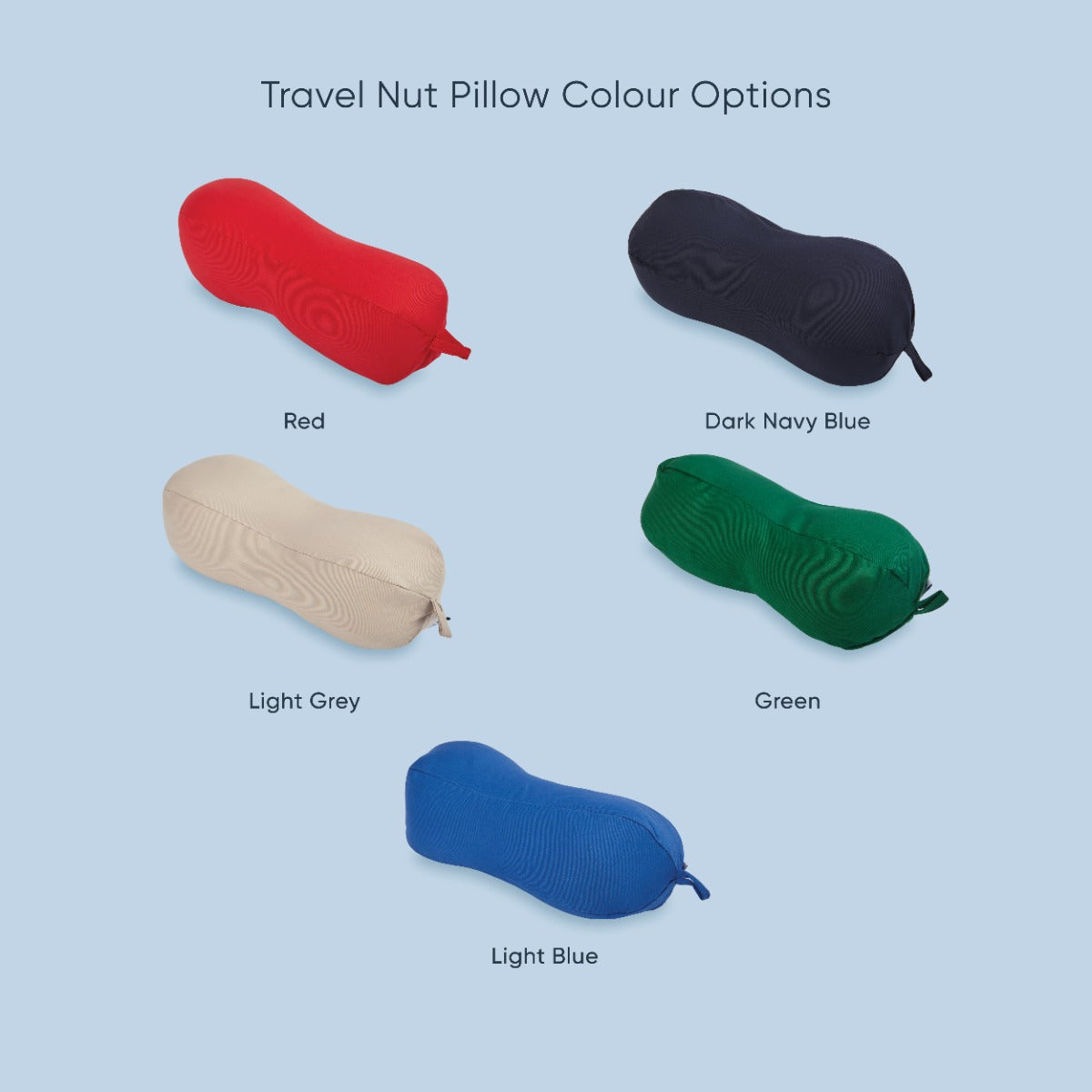 Therapeutic Pillow Travel Nut - Travel Support Pillow