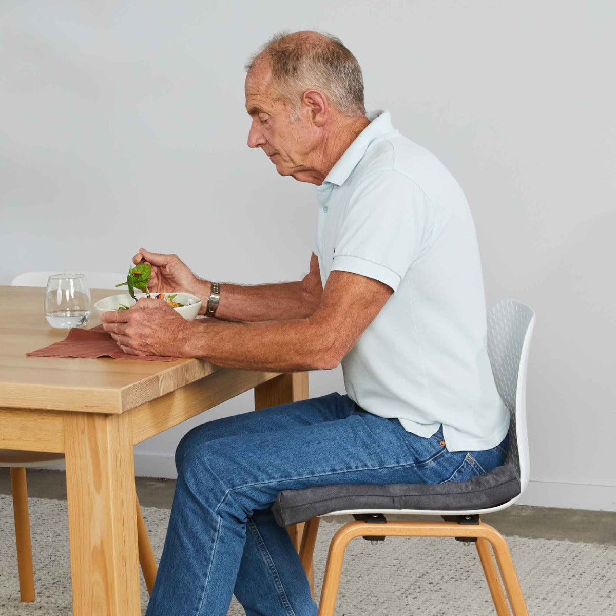 Therapeutic Pillow Multi Purpose Cushion - Eggfoam Chair Pad Comfort