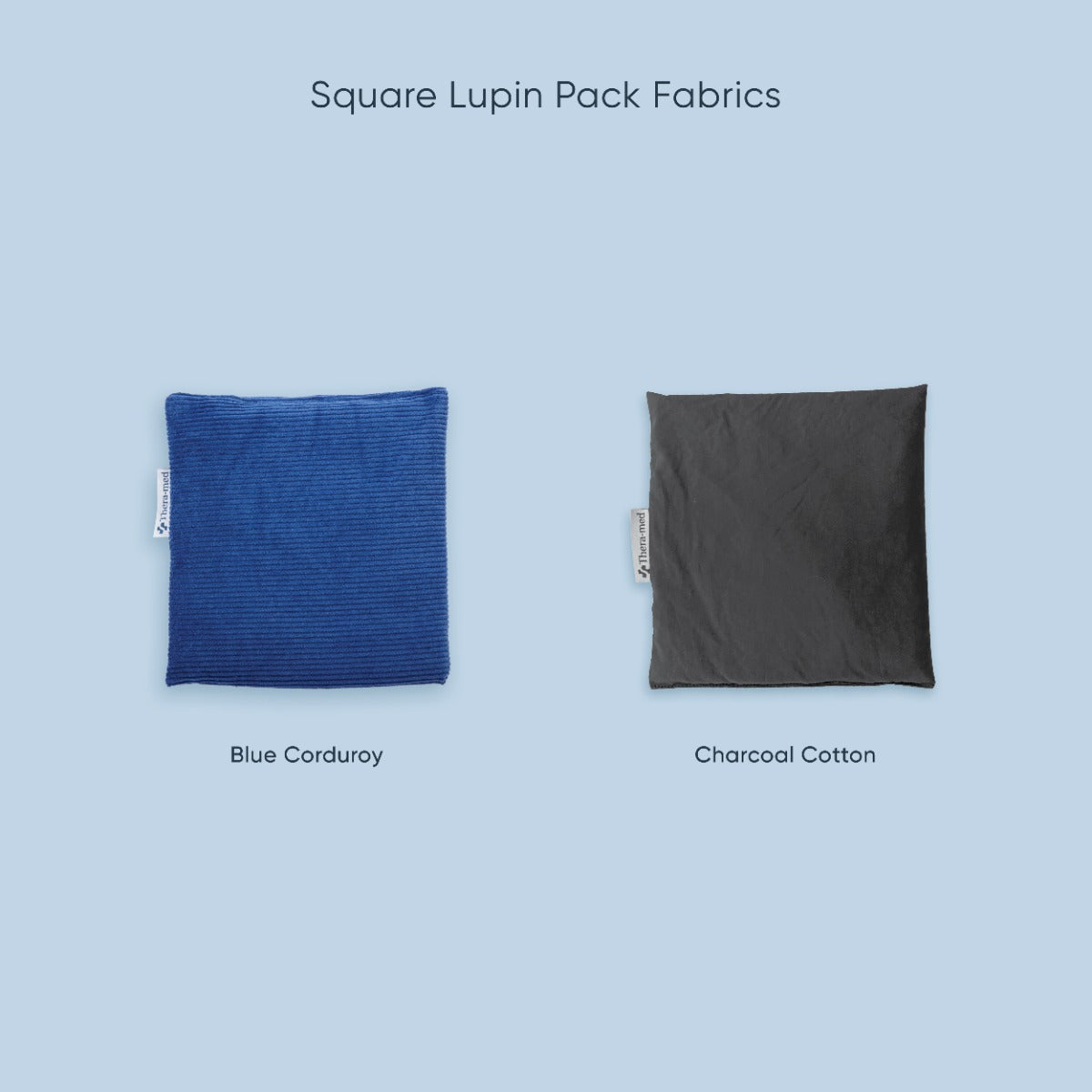 Therapeutic Pillow Natural Lupin Pack - Square Heating Pad