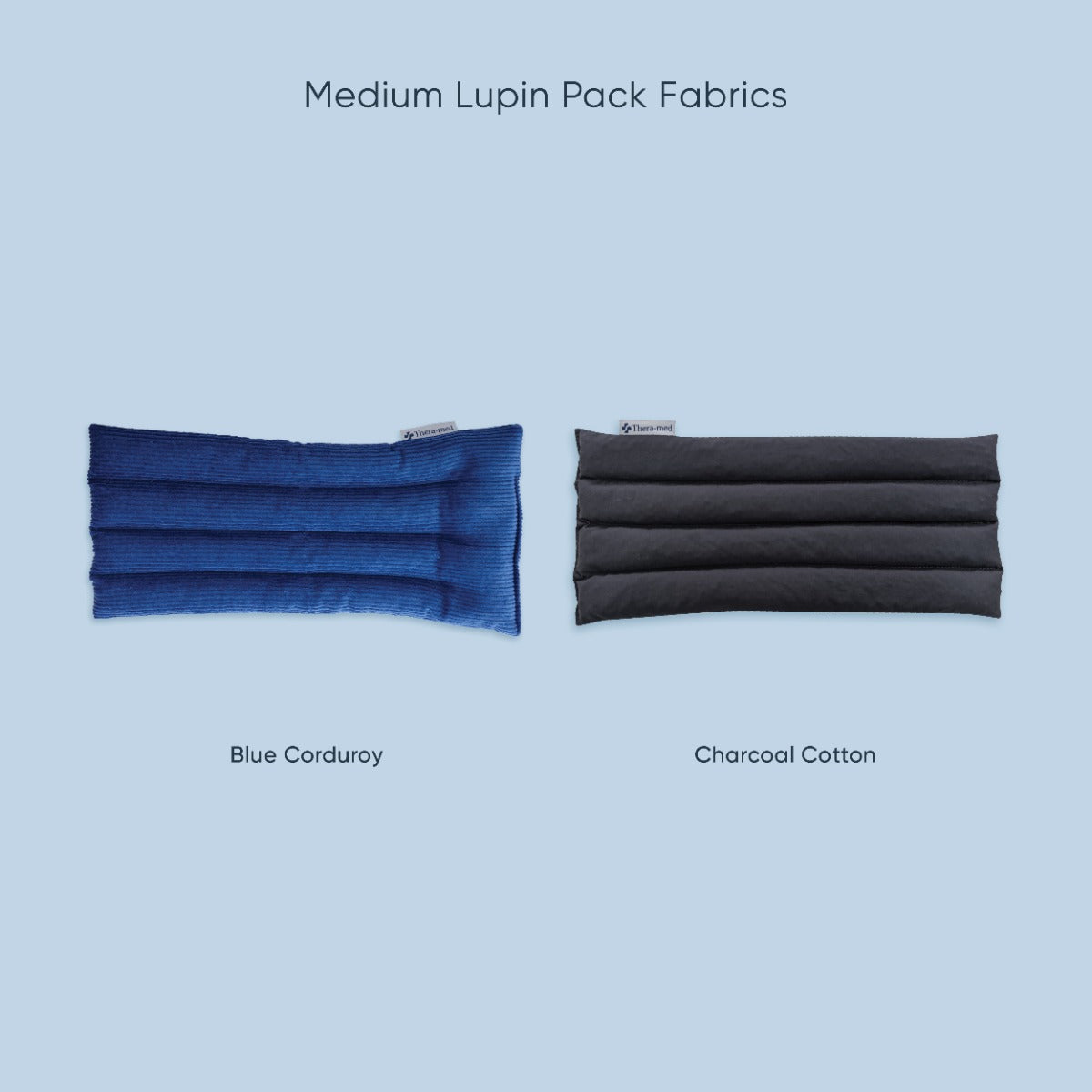 Therapeutic Pillow Natural Lupin Pack - Medium Body Heating Pad