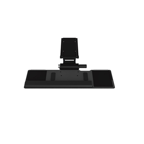 Humanscale Keyboard Tray 6F Big Platform Slim Palm Support 12" Track Length