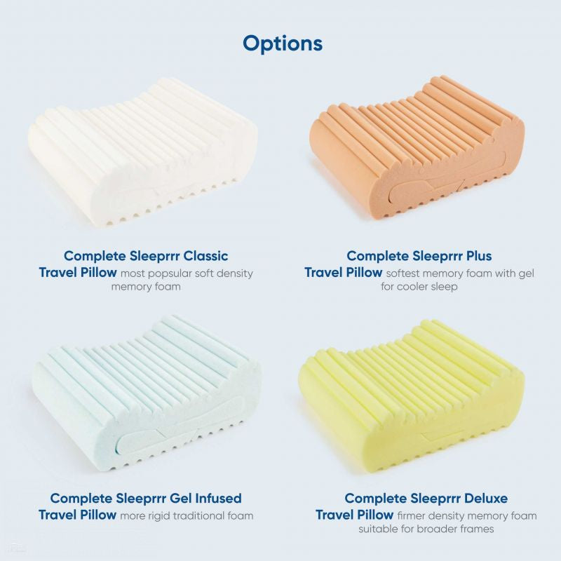 Therapeutic Pillow Complete Sleeprrr Travel Pillow