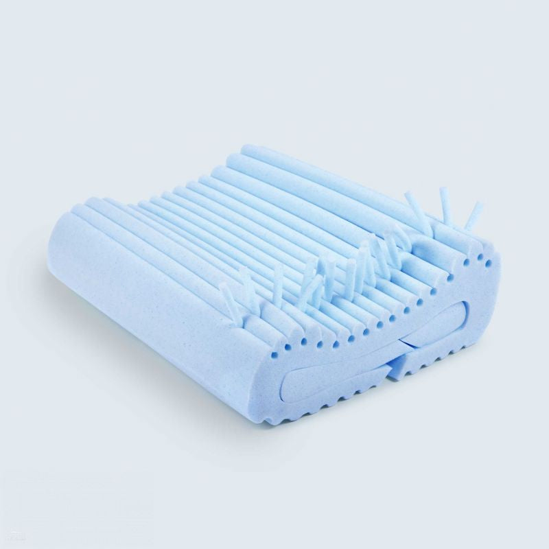 Therapeutic Pillow Complete Sleeprrr Gel Infused Adjustable Memory Foam Pillow - Extra Soft Version