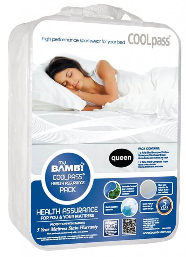 Bambi Health Assurance -Coolpass Mattress Protector Pack