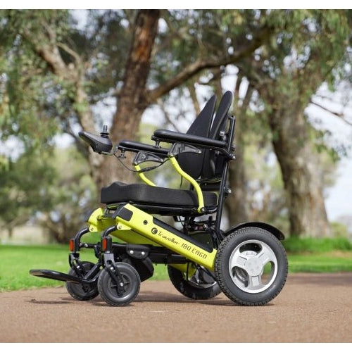 Electric wheelchair indoors