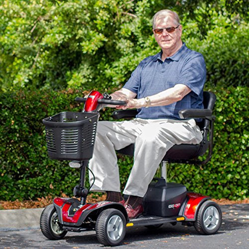 Folding & Travel mobility scooter in use