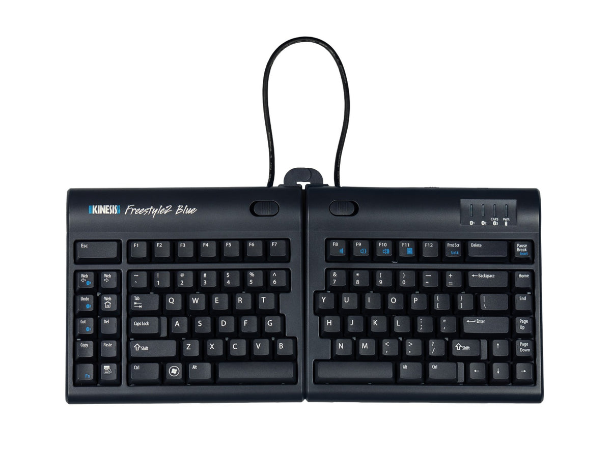 Kinesis Freestyle2 Blue Keyboard for PC