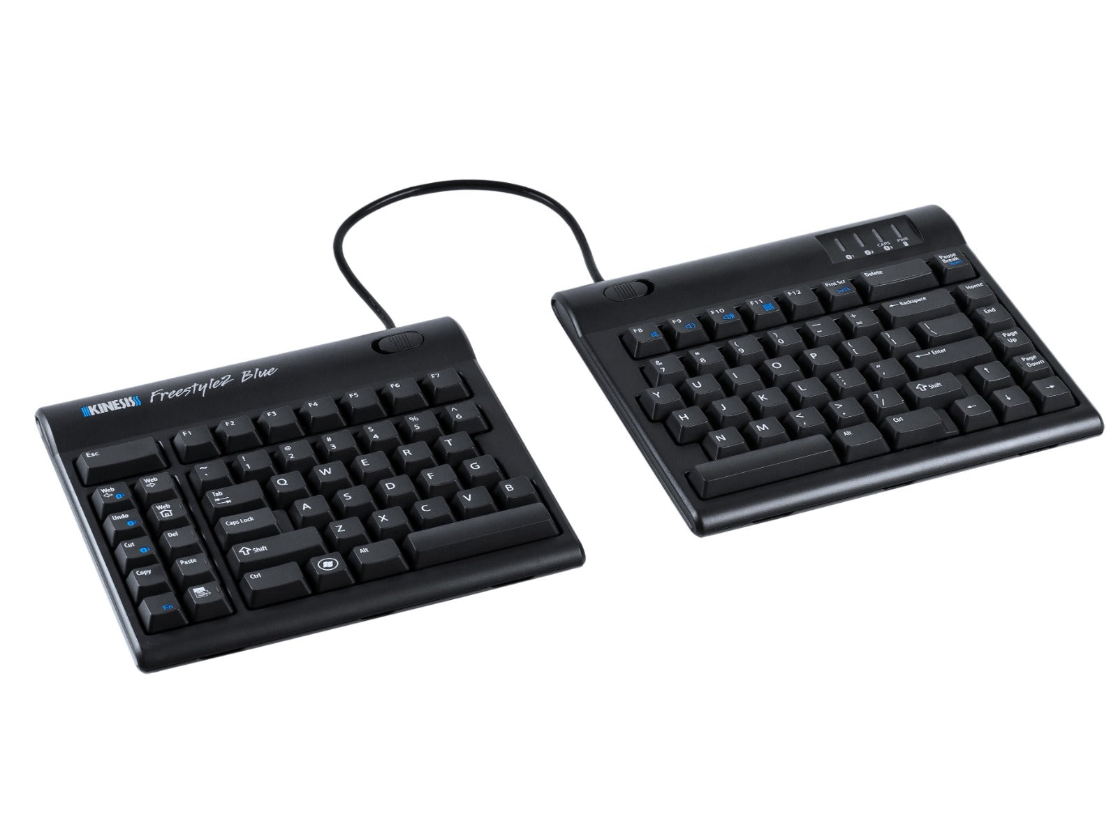 Kinesis Freestyle2 Blue Keyboard for PC