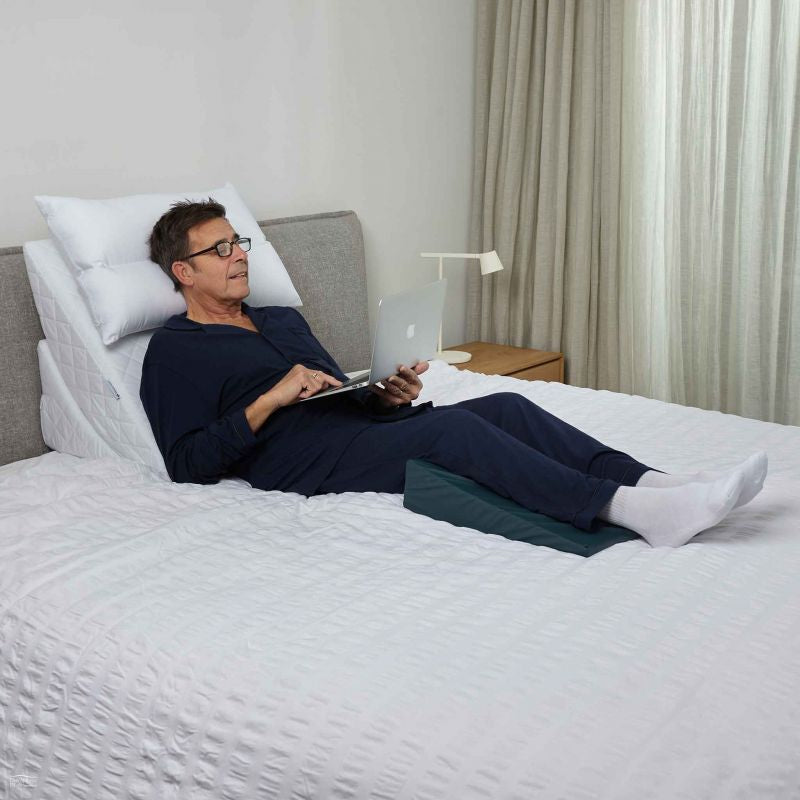 Therapeutic Pillow Single Heel Wedge - Heel Support Wedge Pillow