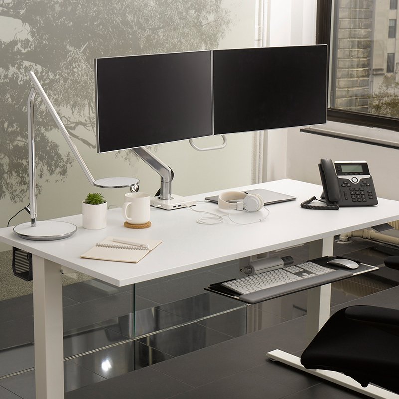 Humanscale MConnect2 Technology Dock with M2.1 Tech Stem