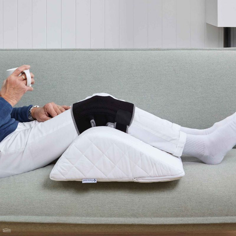 Therapeutic Pillow Knee Relaxer Support Quilted