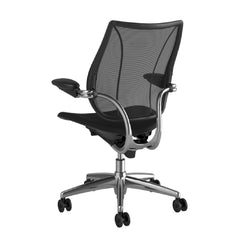 Humanscale Liberty Chair, Adjustable Arms, Aluminium Base