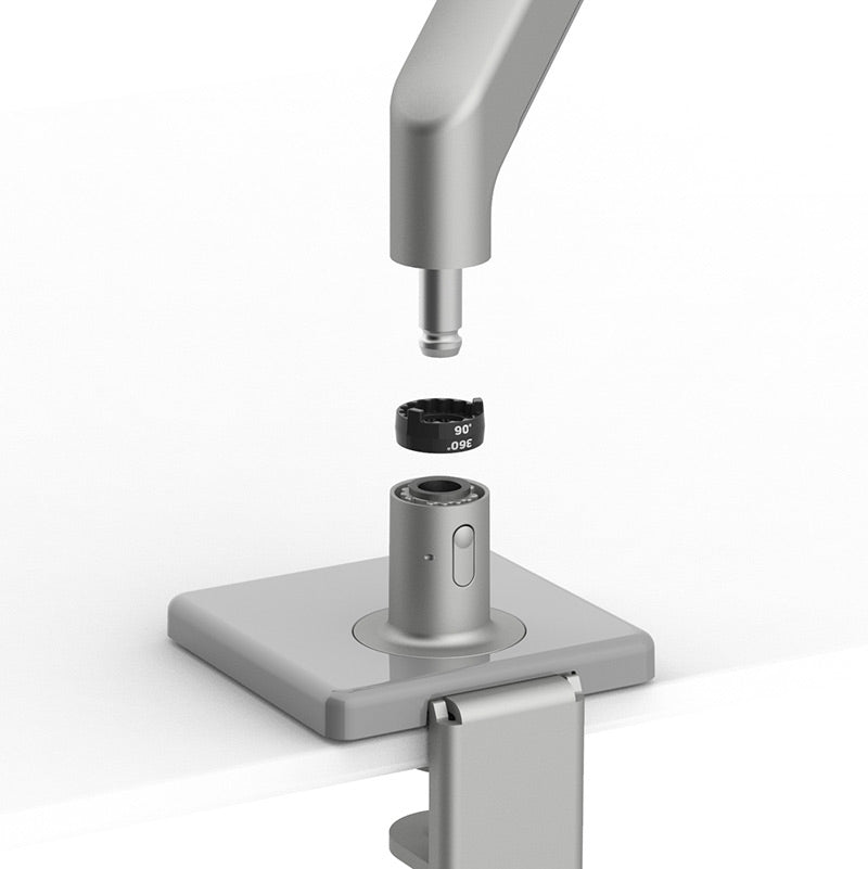 Humanscale Monitor Arm M8.1 Dual Clamp
