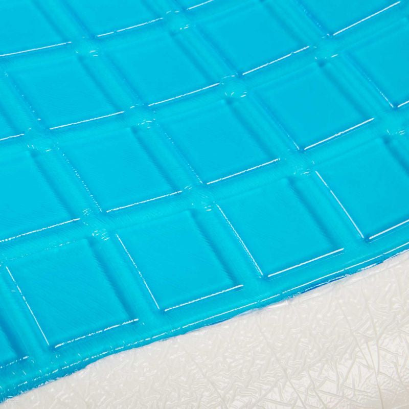Therapeutic Pillow MemoGel Curve Pillow - Contour Comfort and Support with Cool Gel Feel