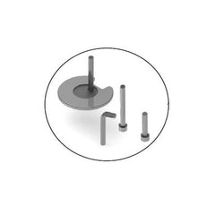 Humanscale Bolt Through Plate Accessory, M2.1/M8.1/M10
