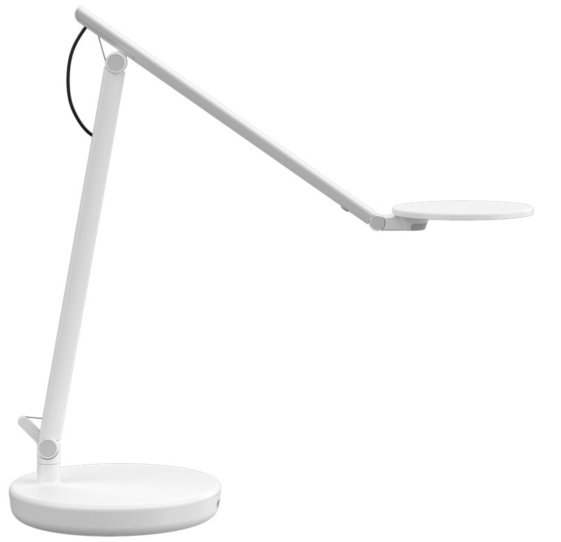 Humanscale Nova Task Light, 4000K with Desktop Base and Universal Plug in White