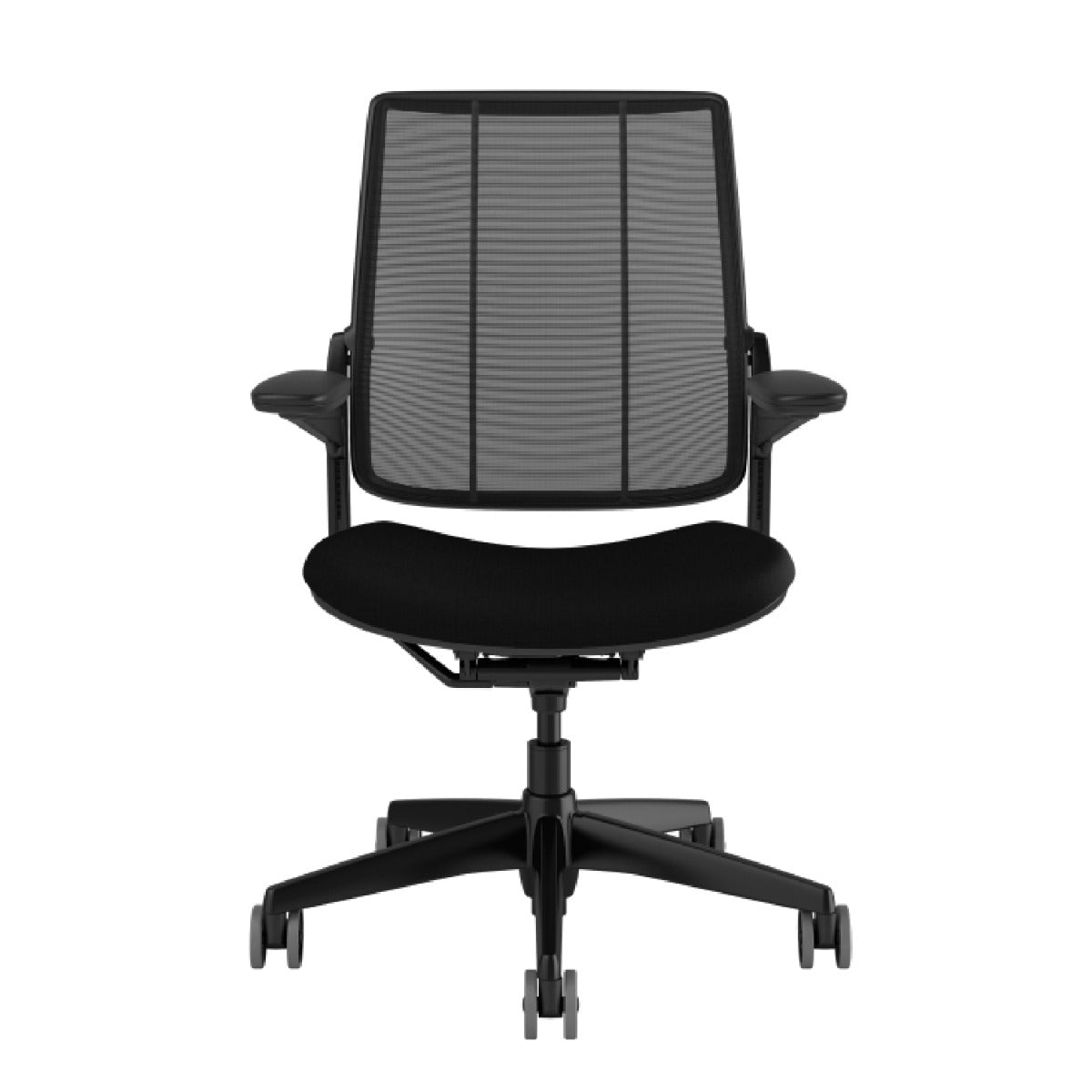 Humanscale Smart Ocean Chair, Adjustable Arms, Black