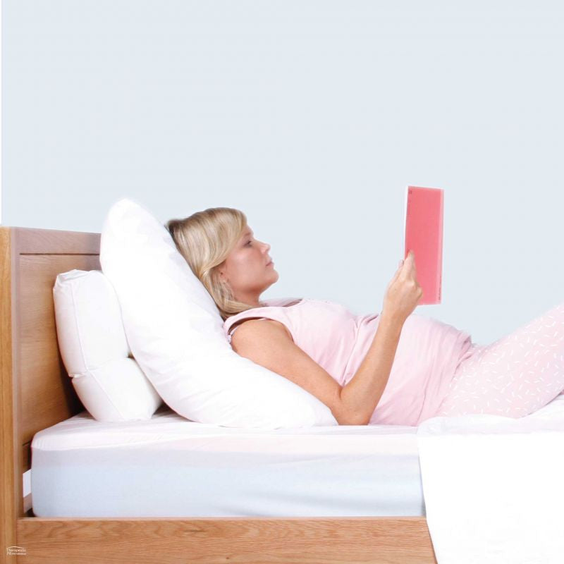 Therapeutic Pillow Pyramid Body Pillow - Best for Reading, Relaxing and Positioning