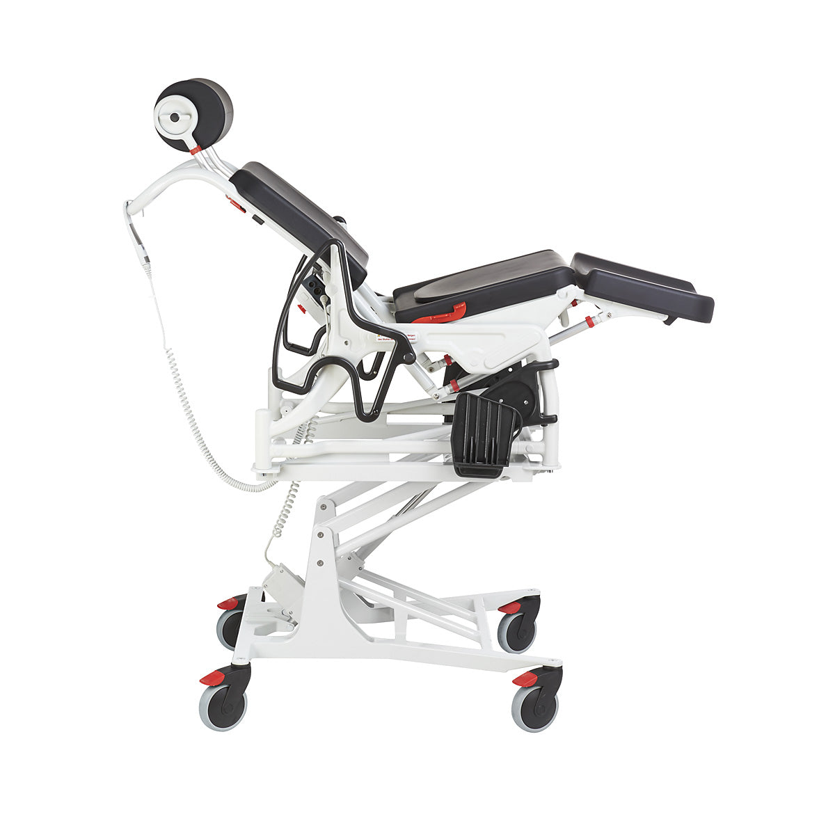 Rebotec Phoenix Multi – Tilt-in-Place and Electric Lift Commode Shower Chair
