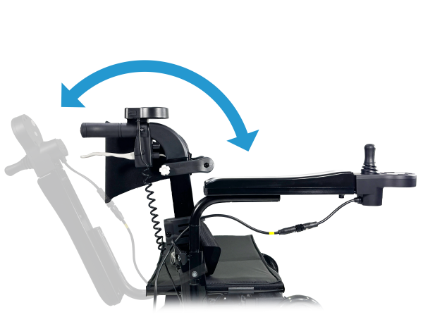 Redgum Steady Stride 2-in-1 Folding Electric Walker & Wheelchair