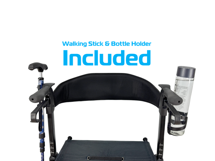 Redgum Cross Country Side Folding Walker
