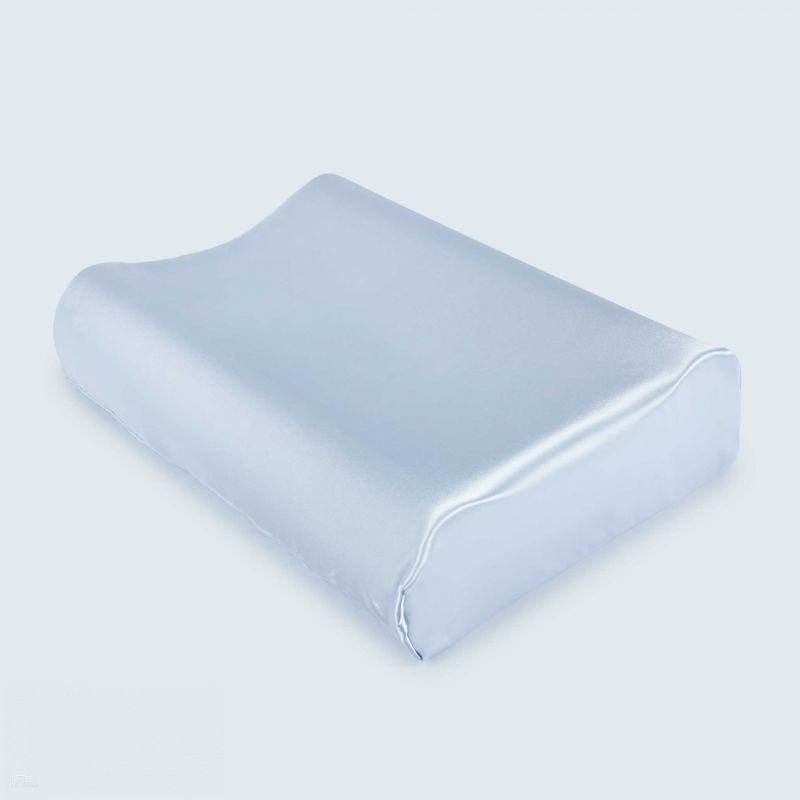 Therapeutic Pillow Satin Beauty Pillow - Contoured Memory Foam