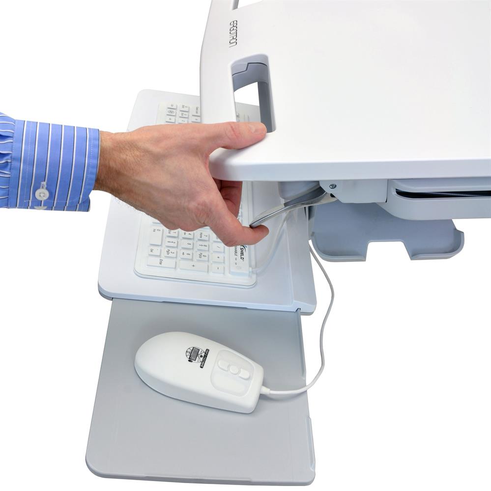 Ergotron StyleView® Cart with LCD Pivot