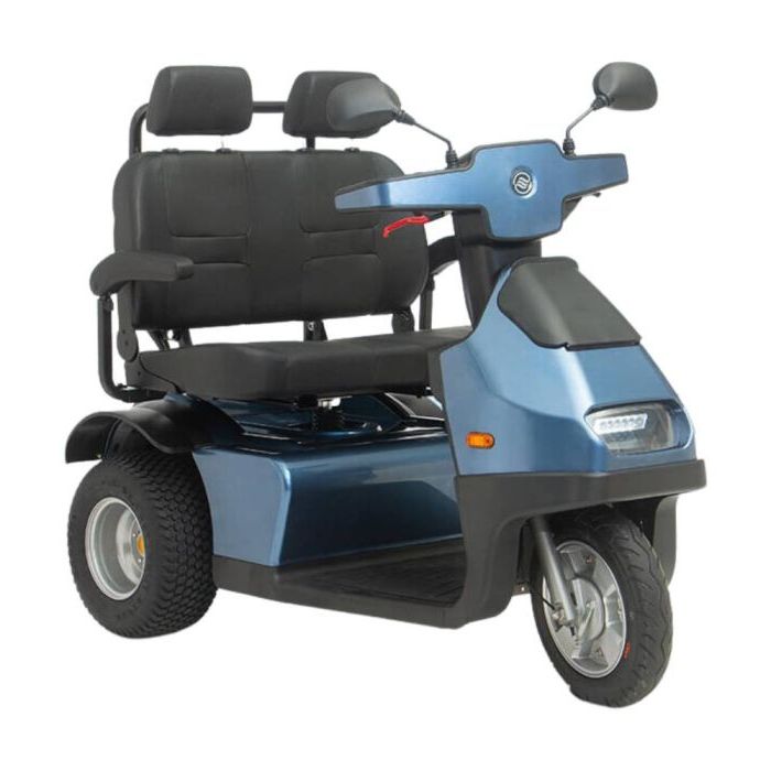 Afiscooter Breeze S3 Wide Seat Mobility Scooter with Golf Tyres - Afikim