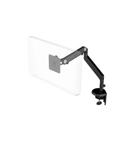 Humanscale M2 Single Monitor Arm, Angled/Dynamic Arm Link, Clamp Mount - Black
