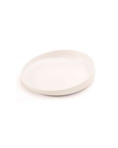 Plate With Raised Edge