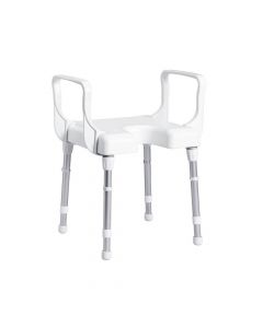 Rebotec Cannes – Shower Chair With Arm Rests