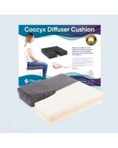 Therapeutic Pillow Coccyx Diffuser Chair Cushion - Memory Foam Coccyx Support