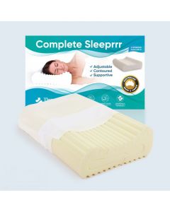 Therapeutic Pillow Complete Sleeprrr Traditional - Deluxe Foam Pillow - Firmer Version