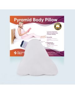Therapeutic Pillow Pyramid Body Pillow - Best for Reading, Relaxing and Positioning