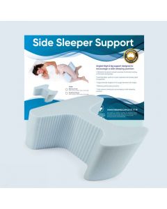 Therapeutic Pillow Side Sleeper Support - Snoring Relief Leg Support