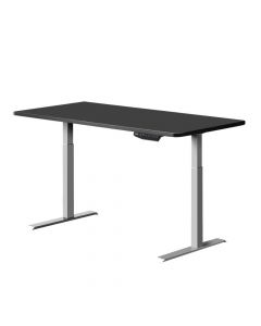 Artiss Standing - Desk Sit Stand Riser Motorized Electric Computer Laptop Table - Dual Motor - 120cm Grey/Black