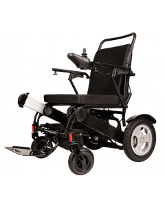 E-Traveller 120 Folding Electric Wheelchair  - Carbon 