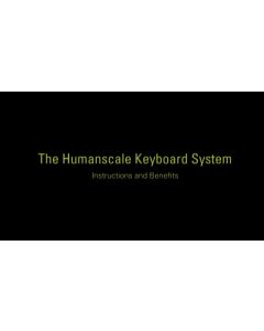 Humanscale Keyboard System For Float White