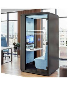 Hush Office Hybrid Pod - 1 Person - Acoustic Booth