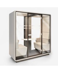 Hush Office Meet.S Pod - 2 Person - Acoustic Booth