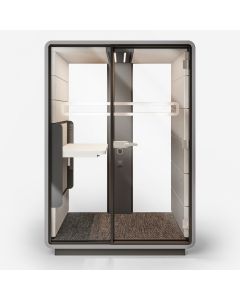 Hush Office Work Pod - 1 Person Sit/Stand - Acoustic Booth