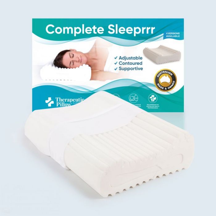  Therapeutic Pillow Complete Sleeprrr Original - Adjustable Memory Foam Pillow - Soft Version