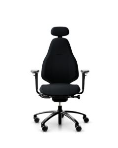 RH Mereo 220 Office  Chair Black Frame With Headrest
