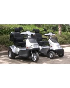 Afiscooter S4 Mobility Scooter - Single Seat with Canopy