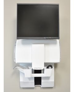 Ergotron StyleView® Vertical Lift, High Traffic Area - White 
