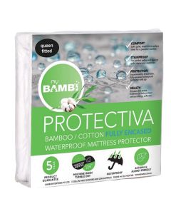 Bambi Cotton/Bamboo Waterproof Mattress Protector – Fully Encased