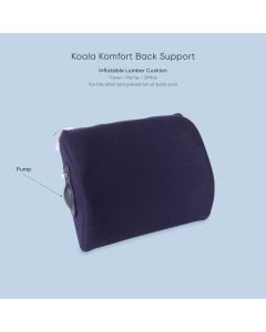 Therapeutic Pillow Koala Komfort Back Support - Adjustable Lumbar Back Support Chair Cushion